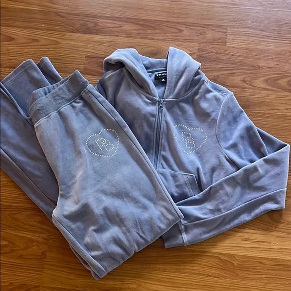 PLAYBOY Pants Jumpsuits Playboy Velour Tracksuit Poshmark